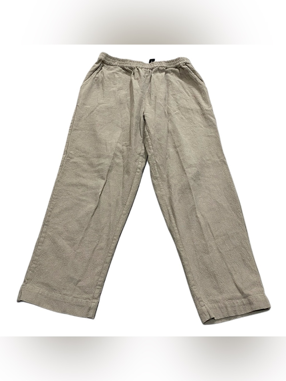 Skall Studio Cotton Beige Gray-Tan Anna Pants Size EU 40 (Approx US 10)